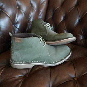 KARIEGA VELDSKOEN (NATURAL SOLE) - OLIVE - SIZE 11M